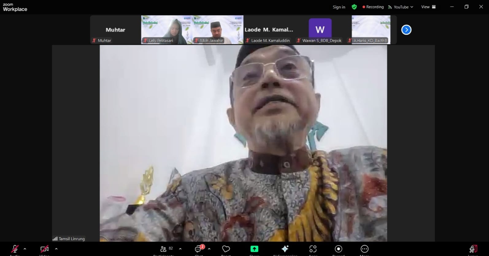 Halalbihalal UICI: Tamsil Linrung Soroti Peran Kampus dalam Mewujudkan Islam Rahmatan Lilalamin