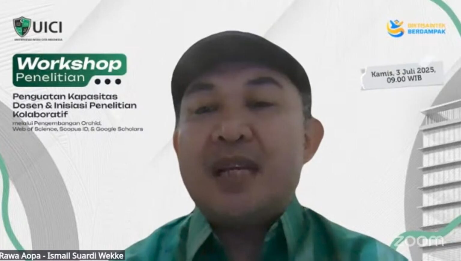 UICI Gelar Workshop Penguatan Kapasitas Dosen dan Inisiasi Penelitian Kolaboratif
