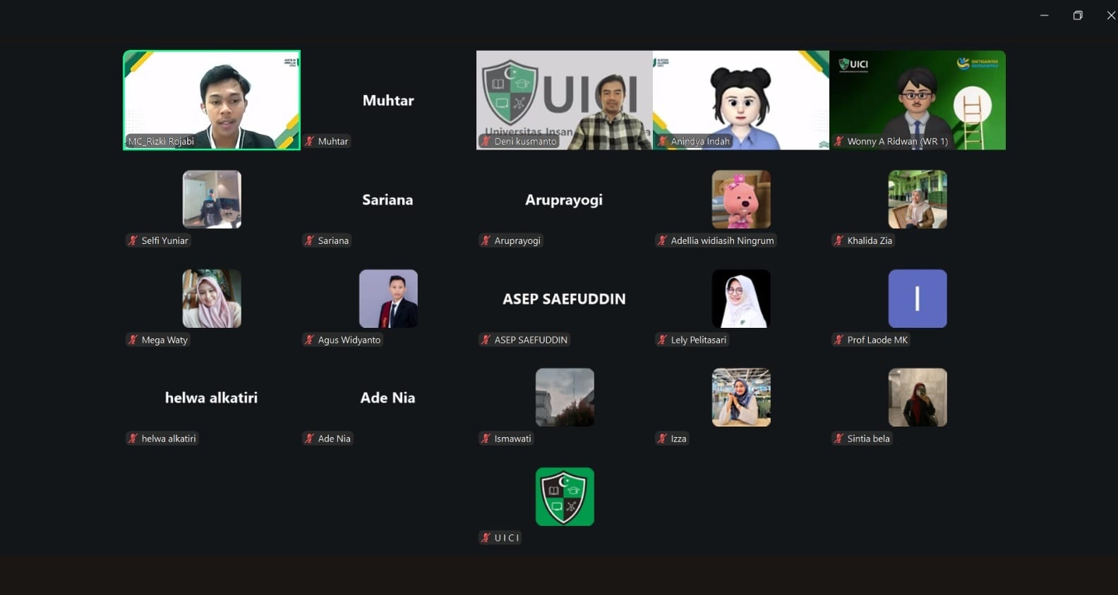 Sejarah Baru, IKA UICI Periode Pertama Resmi Dilantik
