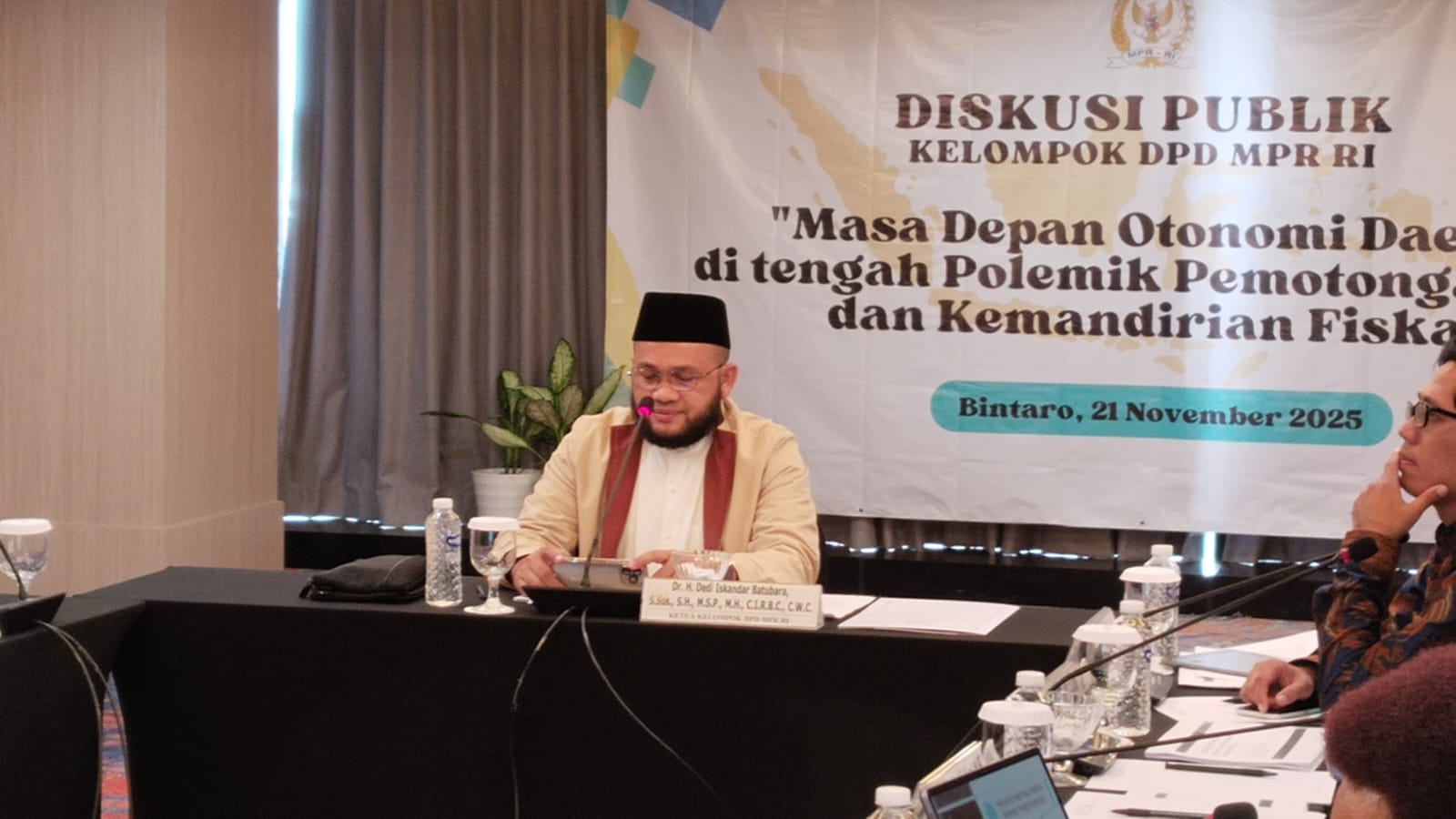 Kritik Kebijakan Pemotongan Dana TKD, Dedi Batubara: Pusat Jangan Abaikan Kepentingan Daerah
