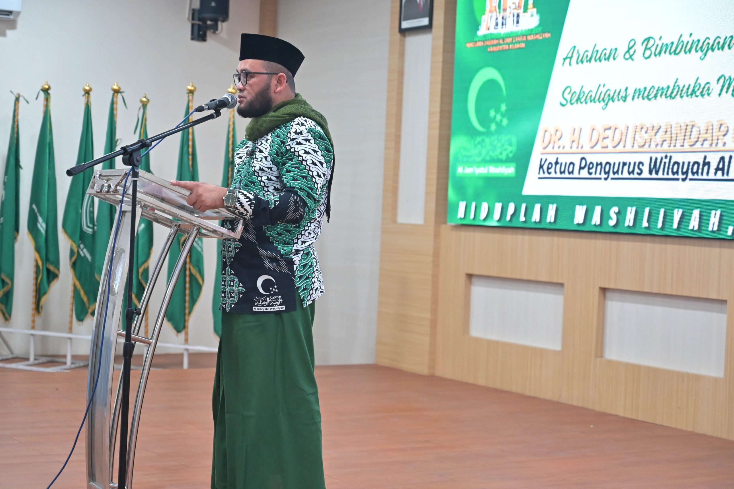 Di Musda Al Washliyah Asahan, Dedi Iskandar Batubara: ”Konstitusi Adalah Jalan Dakwah Kita”