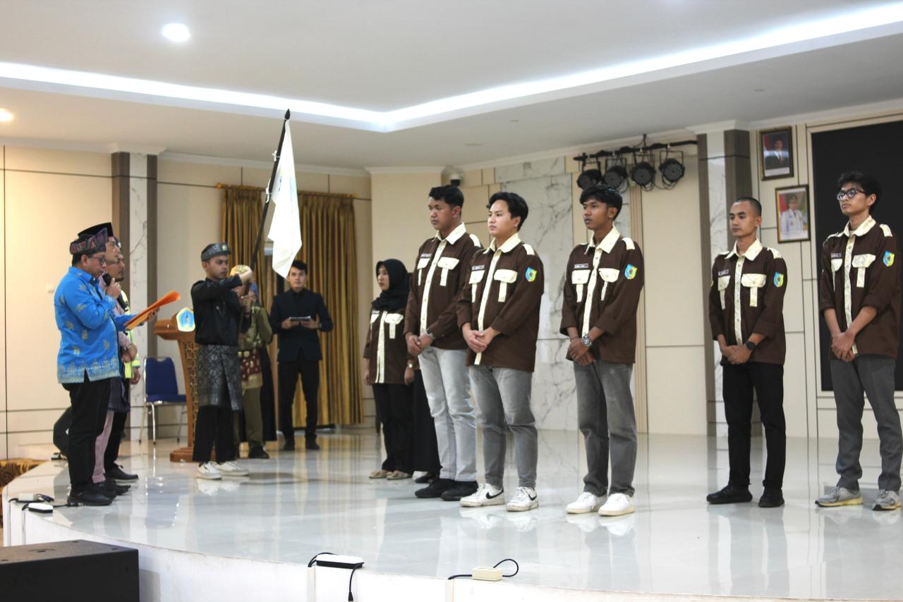 Zeva Heraldi Pratama Bangun Di Lantik Sebagai Ketua Umum Ikatan Mahasiswa Batu Bara Yogyakarta Periode 2025-2026