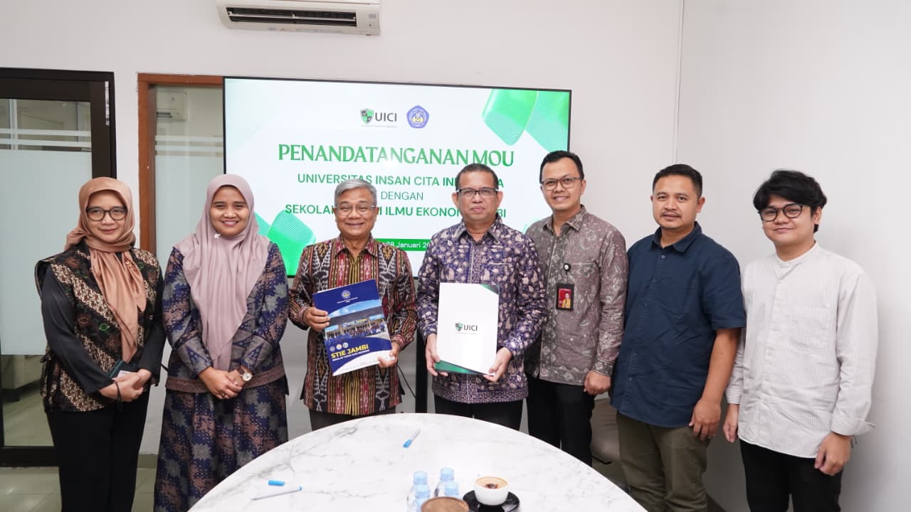 UICI–STIE Jambi Resmi Jalin Kerja Sama Tridarma Perguruan Tinggi